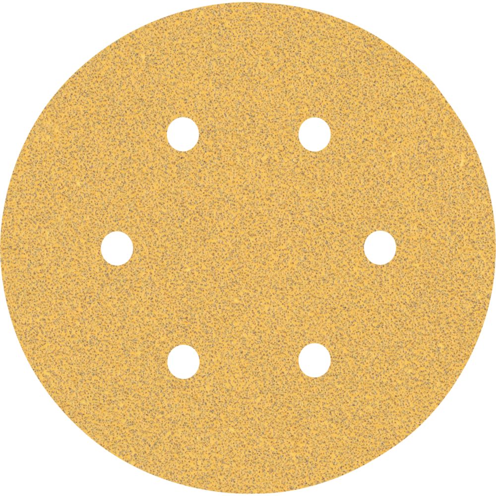 Image of Bosch Expert C470 Sanding Discs 6-Hole Punched 150mm 60 Grit 50 Pack 