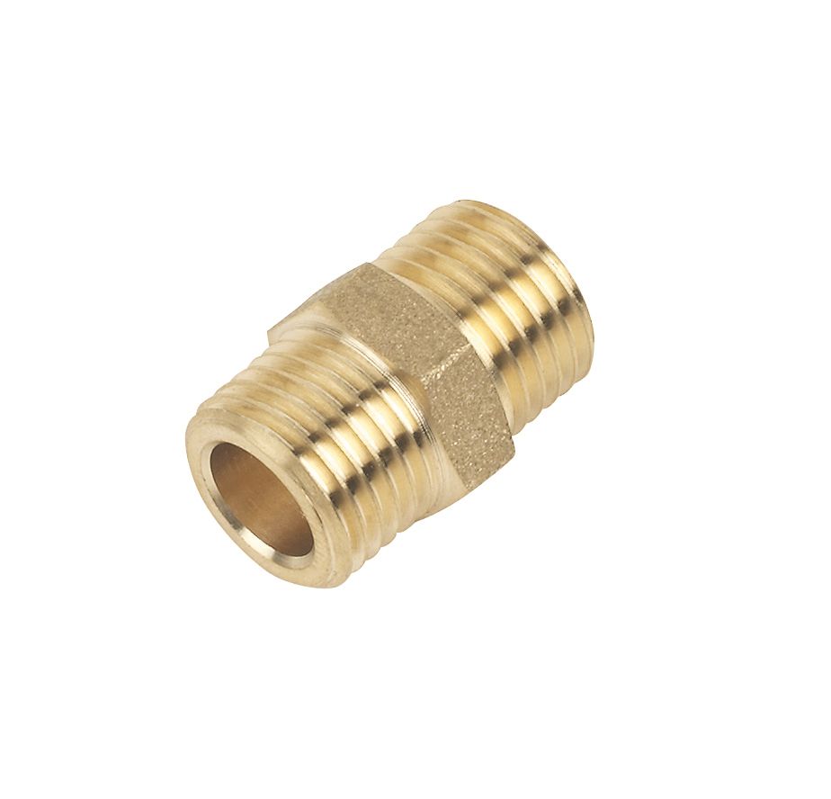 Image of Flomasta Hexagon Nipple 1/4" x 