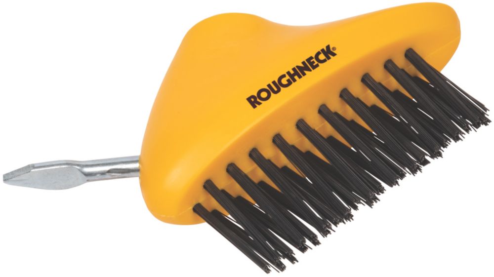 Image of Roughneck Plastic Deck Wire Brush 