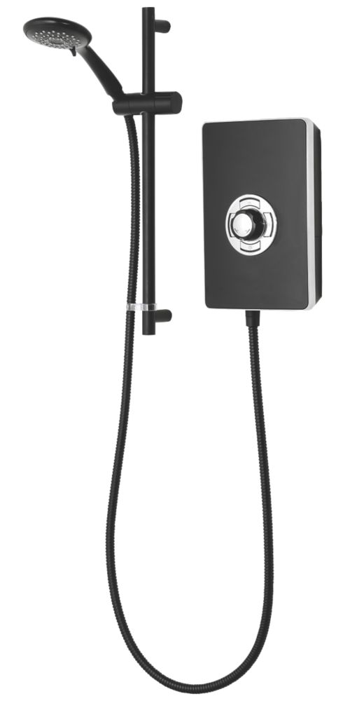 Image of Triton Collection Matte Black 8.5kW Electric Shower 