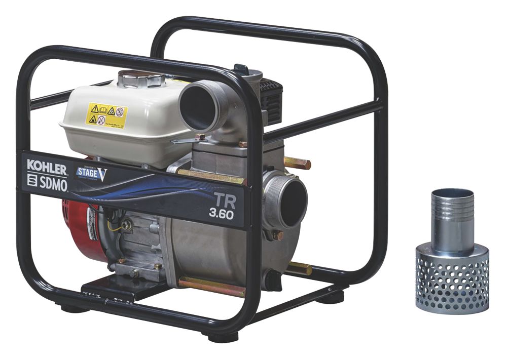Image of Kohler TR3.60H C5 4.8hp Petrol Dirty Water Pump 