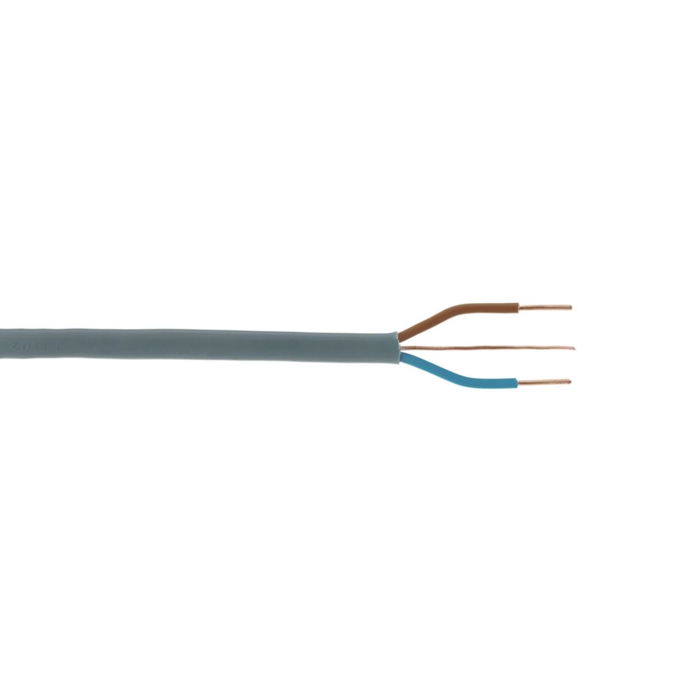Image of Time 6242Y Grey 1.5mmÂ² Twin & Earth Cable 100m Drum 