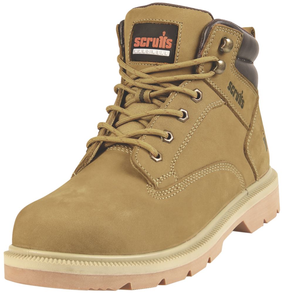 Image of Scruffs Verona Safety Boots Tan Size 7 