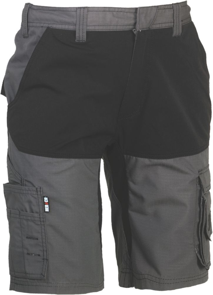 Image of Herock Hespar Shorts Anthracite / Black 32" W 