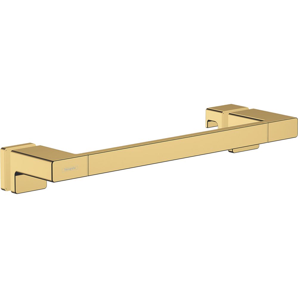 Image of Hansgrohe AddStoris Bar Shower Door Handle Polished Gold Optic 350mm Single 