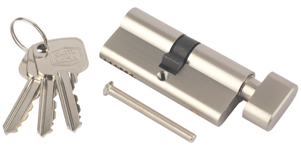 Image of Smith & Locke 6-Pin Thumbturn Euro Cylinder 40-40 