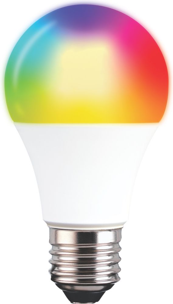Image of TCP ES A60 RGB & White LED Smart Light Bulb 9W 806lm 