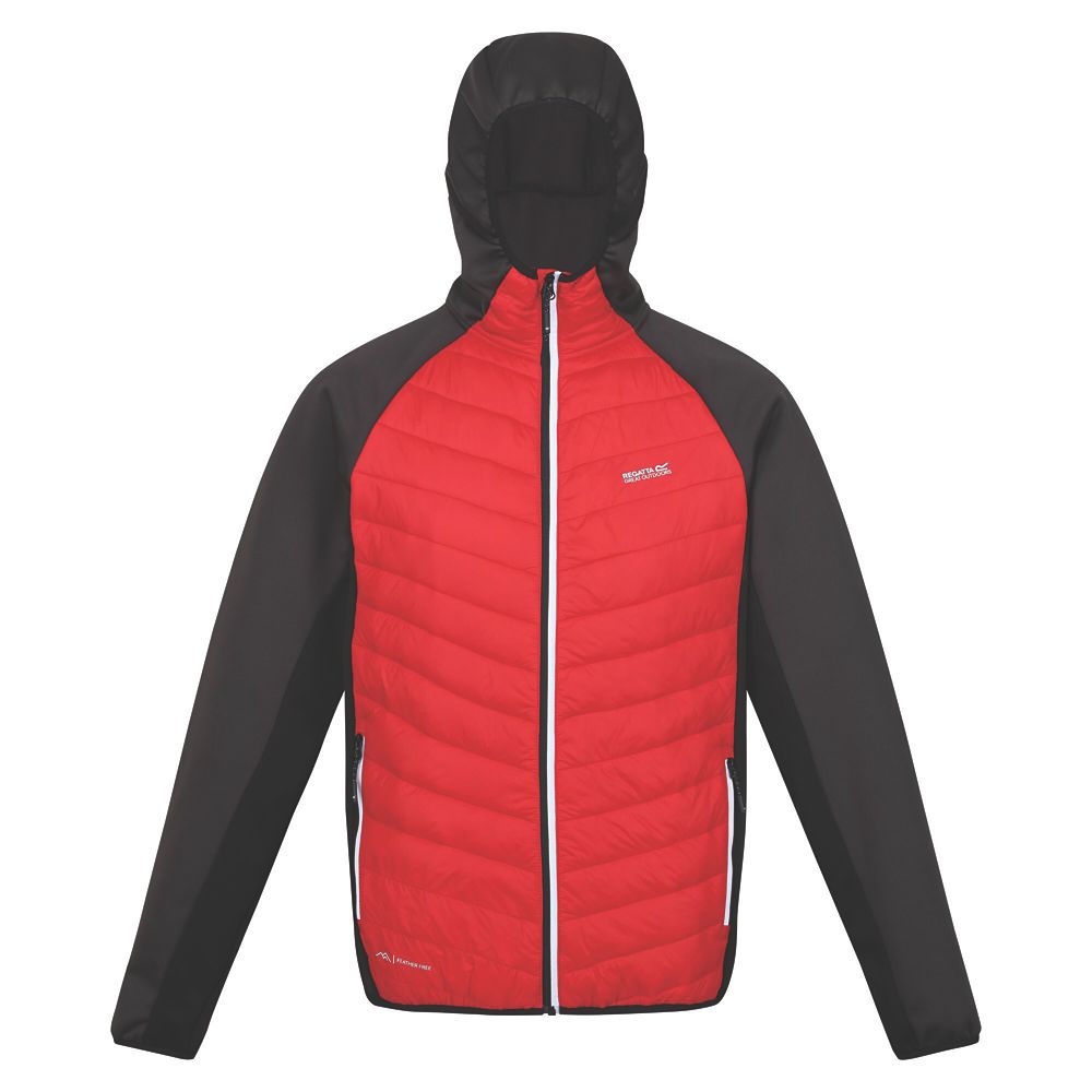 Image of Regatta Andreson VIII Hybrid Jacket Danger Red/Ash X Large 43.5" Chest 
