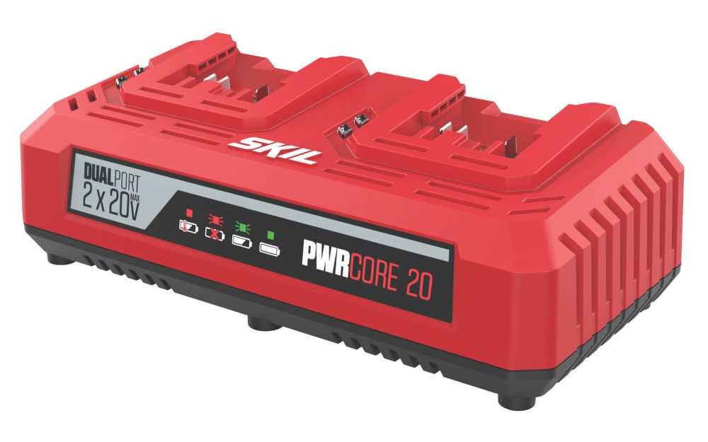 Image of Skil CR1U3128AA 20V Li-Ion PWRCORE 20 Dual Charger 