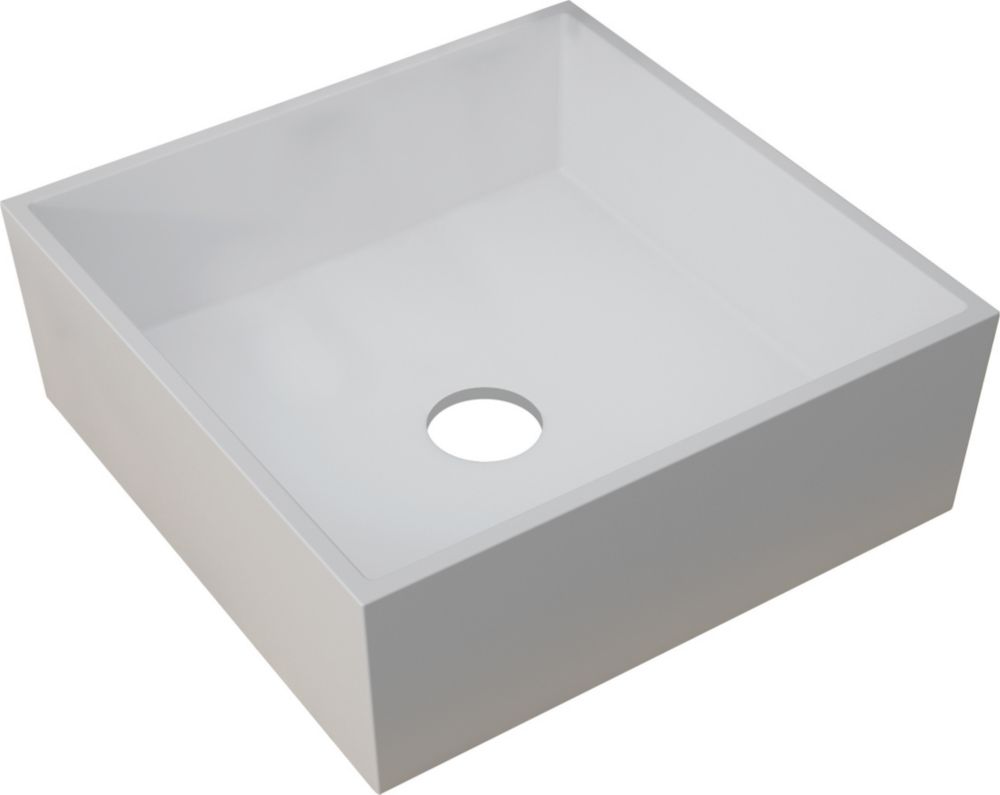 Image of Bathroom Washbowl No Tap Holes 426mm 