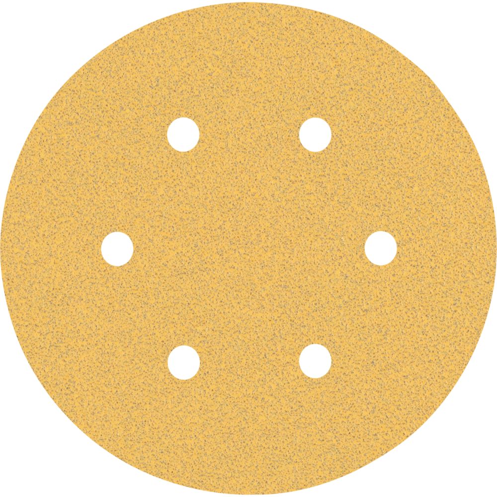 Image of Bosch Expert C470 Sanding Discs 6-Hole Punched 150mm 80 Grit 50 Pack 
