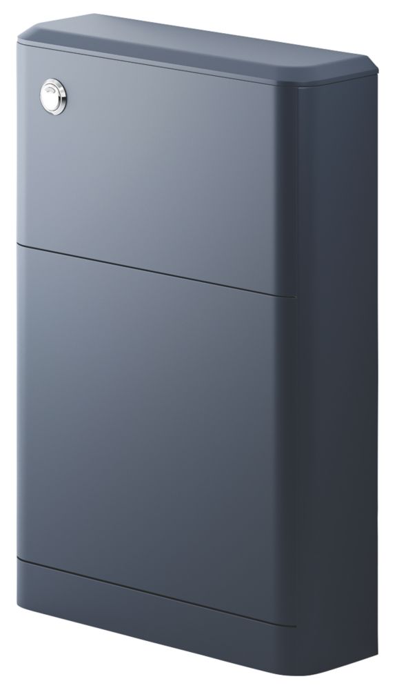 Image of Bathroom WC Unit Indigo Matt 551mm x 201mm x 800mm 