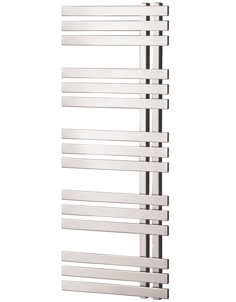 Image of Towelrads Cobham Designer Towel Radiator 1200mm x 500mm Chrome 1123BTU 