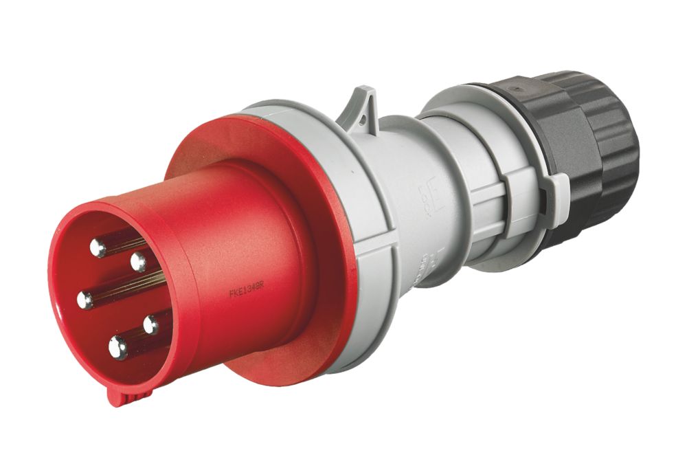 Image of MK 63A 3P+N+E Site Service Plug 380-415V 