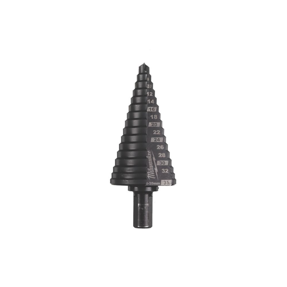 Image of Milwaukee Cobalt Step Drill AlCrN 6-35mm 