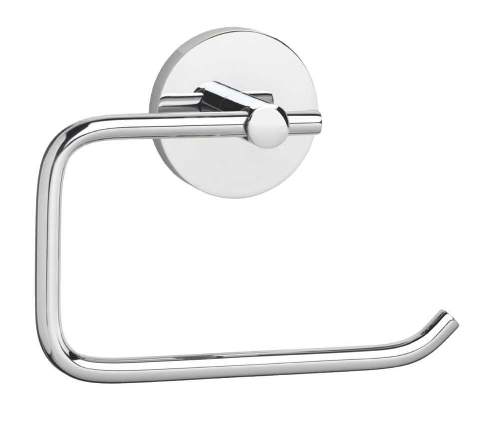 Image of Croydex Pendle Flexi-Fix Toilet Roll Holder Chrome 