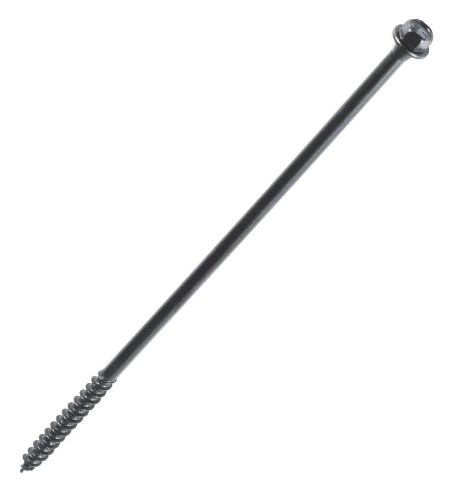 Image of FastenMaster TimberLok Hex Double-Countersunk Self-Drilling Structural Timber Screws 6.3mm x 200mm 250 Pack 