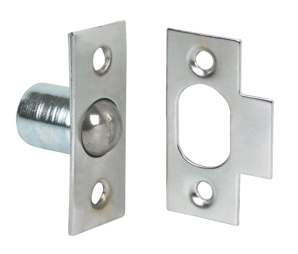 Image of Bales Cabinet Catches Chrome-Plated 19mm x 10 Pack 