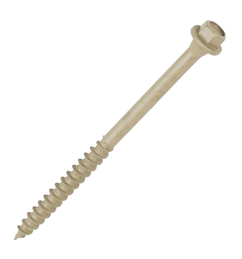 Image of Timberfix Hex Socket Structural Timber Screw 6.3mm x 100mm 50 Pack 