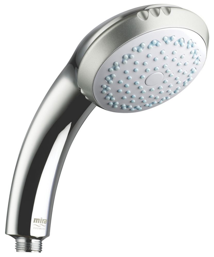 Image of Mira Response Shower Head Chrome 98.5mm x 177mm 