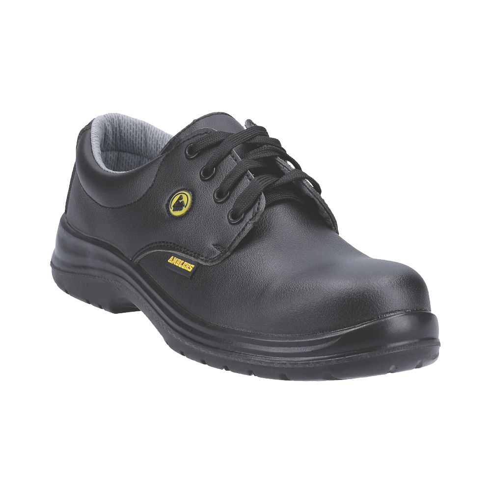 Image of Amblers FS662 Metal Free Safety Shoes Black Size 10 