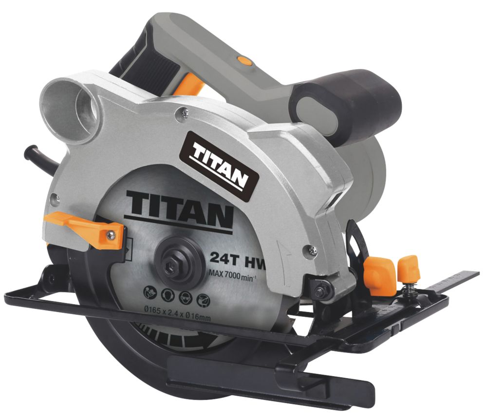 Image of Titan TTB874CSW 1200W 165mm Electric Circular Saw 240V 