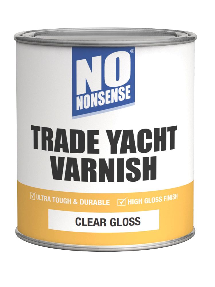 Image of No Nonsense Yacht Varnish Gloss Clear 750ml 