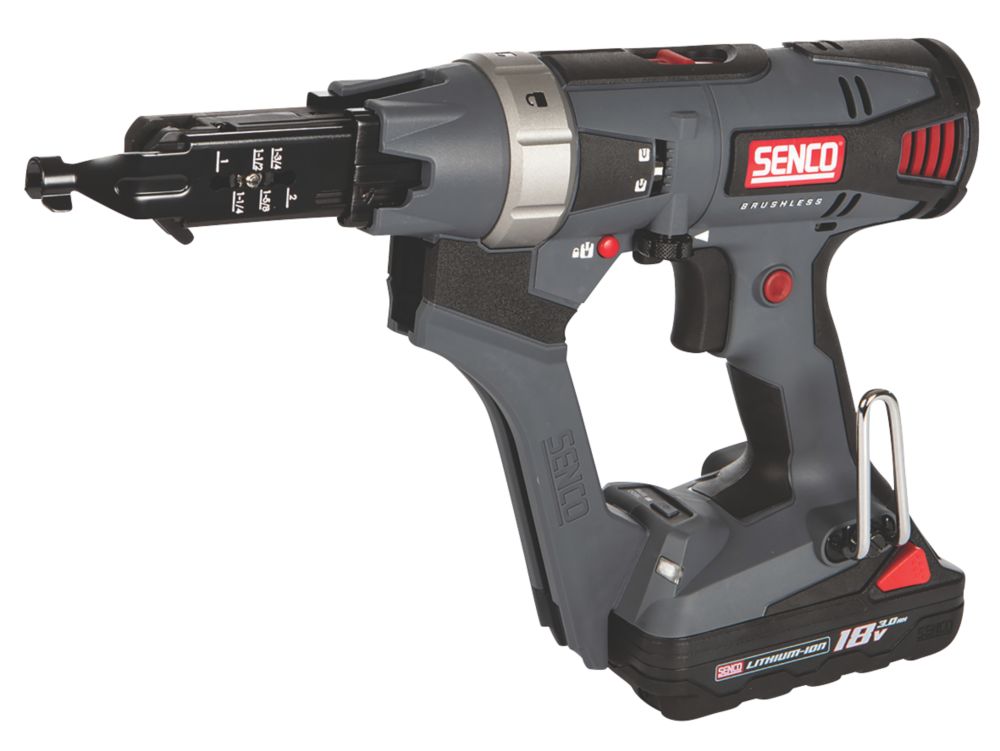Image of Senco DS522 18V 2 x 3.0Ah Li-Ion Brushless Cordless Collated Screwdriver 