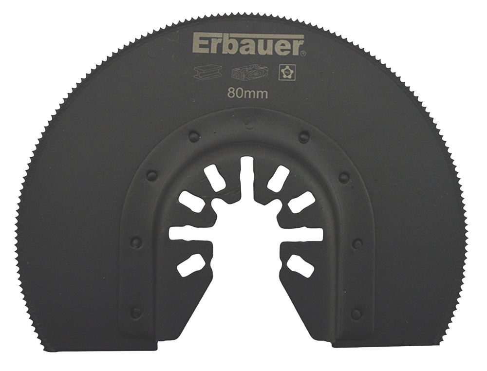 Image of Erbauer MLT27812 Multi-Material Segmented Cutting Blade 80mm 