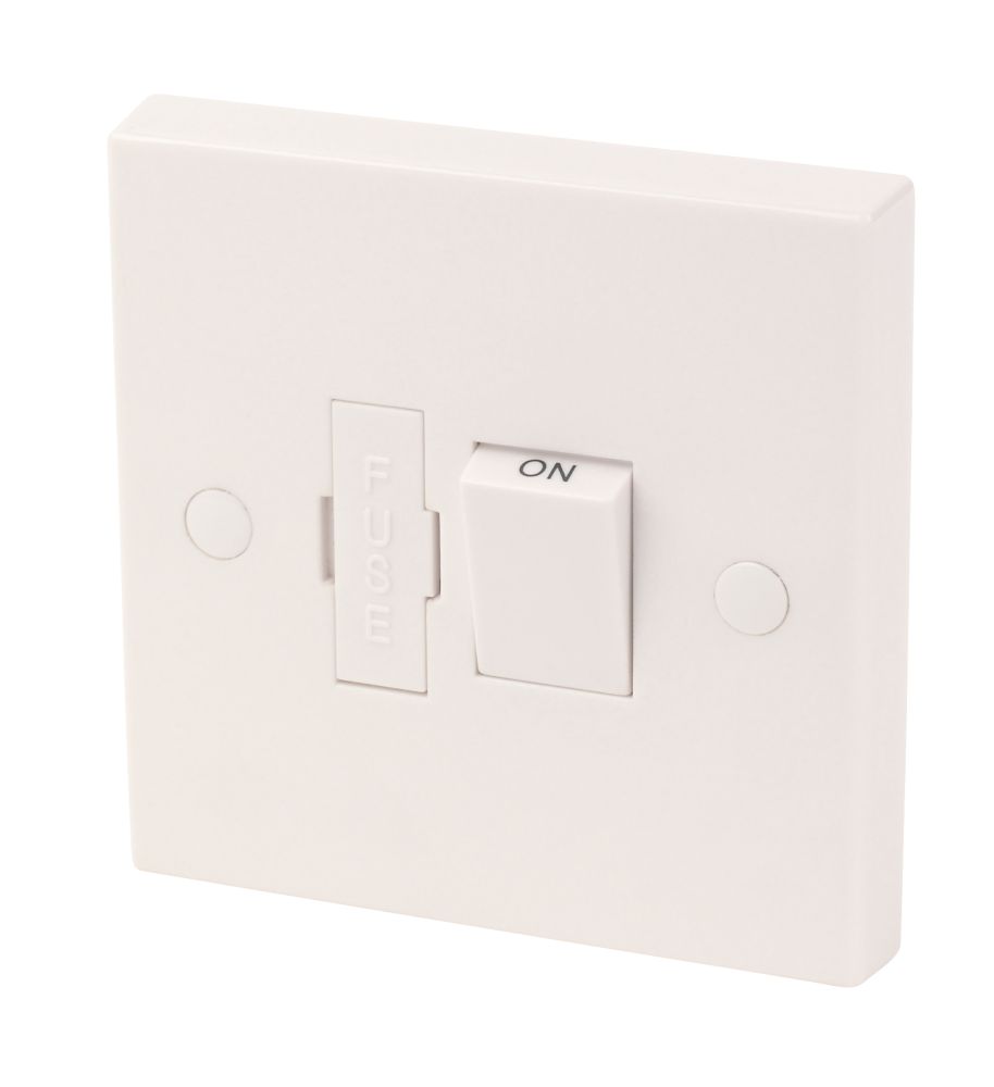 Image of 13A Switched Fused Spur White 