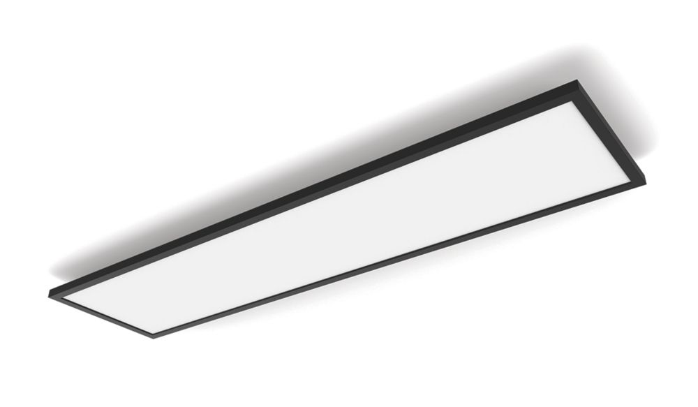 Image of Philips Hue Aurelle Rectangular 1200mm x 300mm LED Smart Panel Light 39W 1700lm 