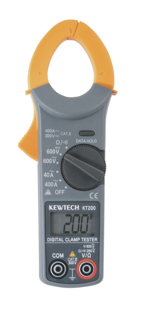 Image of Kewtech AC Digital Clamp Meter 400A 