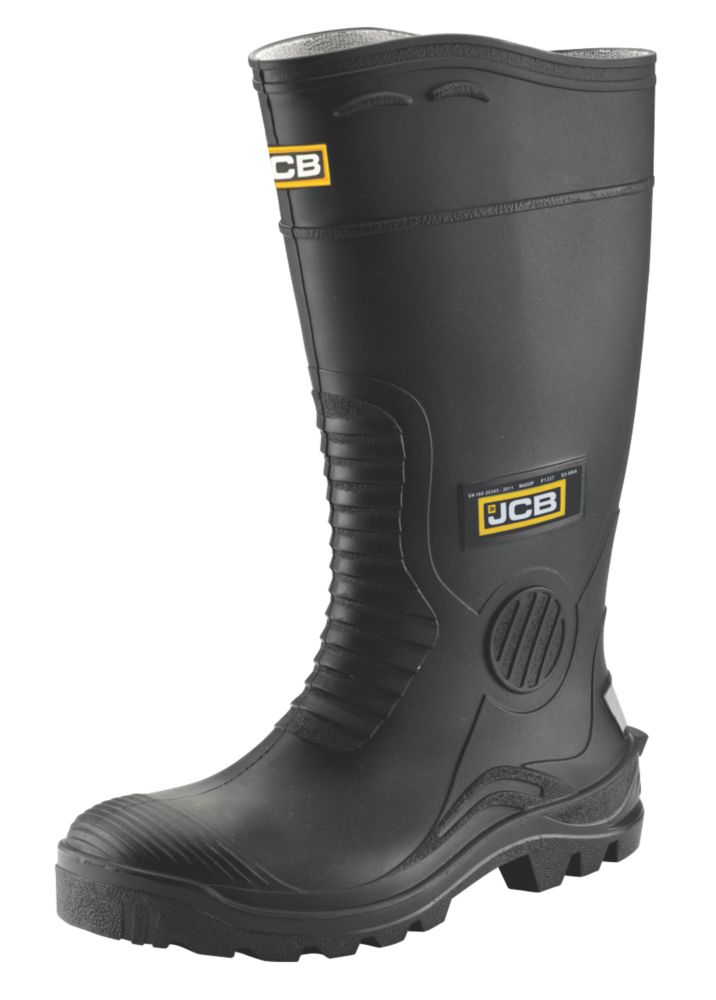 Image of JCB Hydromaster Safety Wellies Black Size 12 