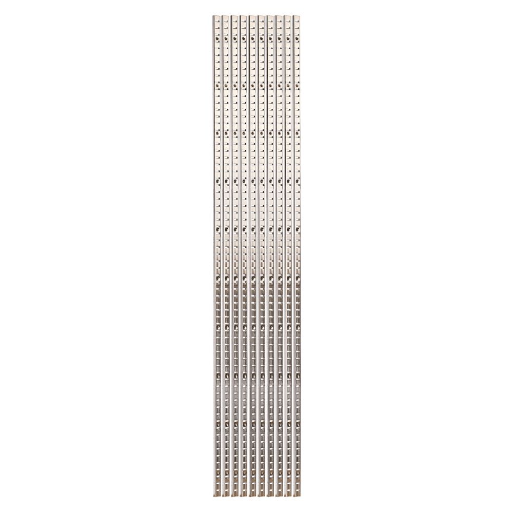 Image of Bookcase Strips 1000mm x 16mm 10 Pack 