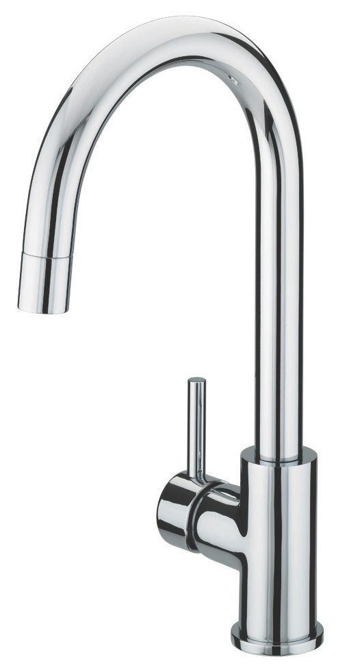 Image of Bristan Prism Mono Mixer Kitchen Tap Chrome 