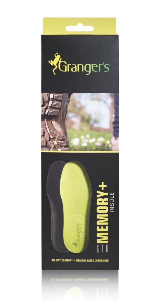 Image of Grangers Memory+ Insoles Size 10 