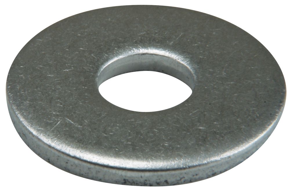 Image of Easyfix A2 Stainless Steel Large Flat Washers M6 x 1.6mm 50 Pack 