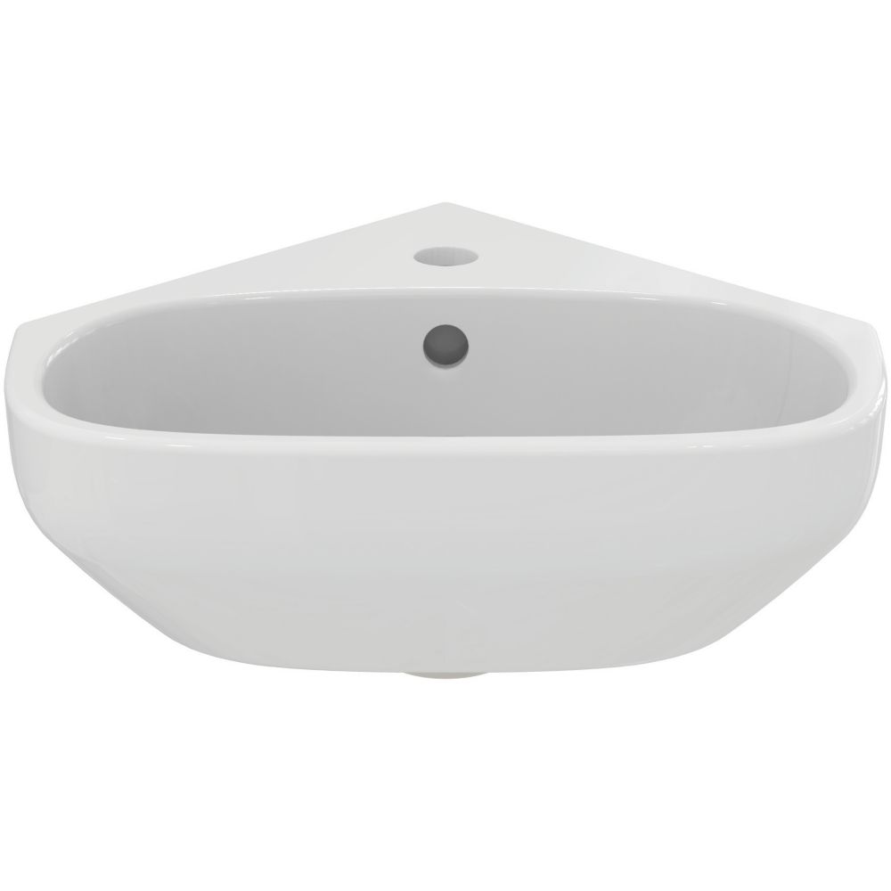 Image of Ideal Standard i.life A Corner Handbasin 1 Tap Hole 450mm 