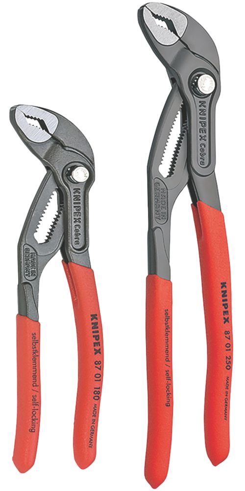 Image of Knipex Cobra Water Pump Pliers 2 Piece Set 