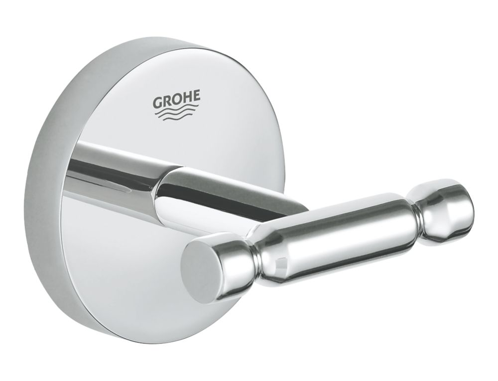 Image of Grohe BauCosmopolitan Robe Hook Chrome 
