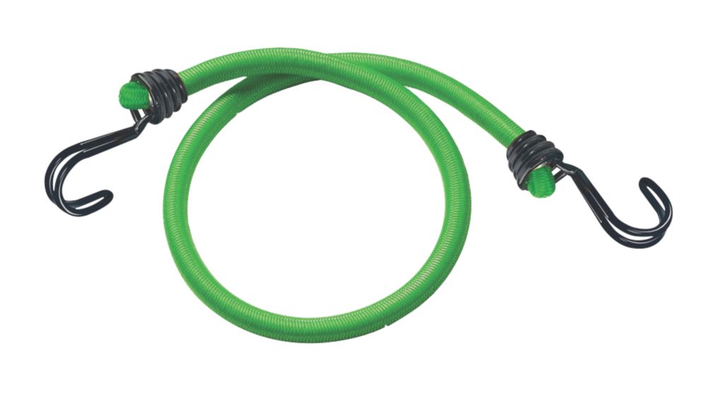 Image of Master Lock Reverse Hook Bungee Cords 800mm x 8mm 2 Pack 