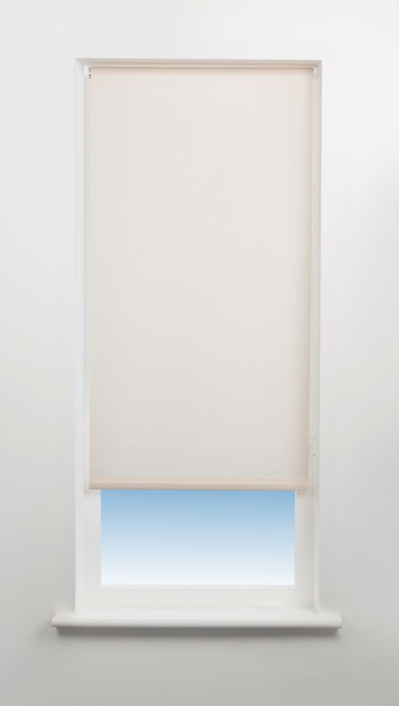 Image of Universal Polyester Roller Non-Blackout Blind Almond 900mm x 1700mm Drop 