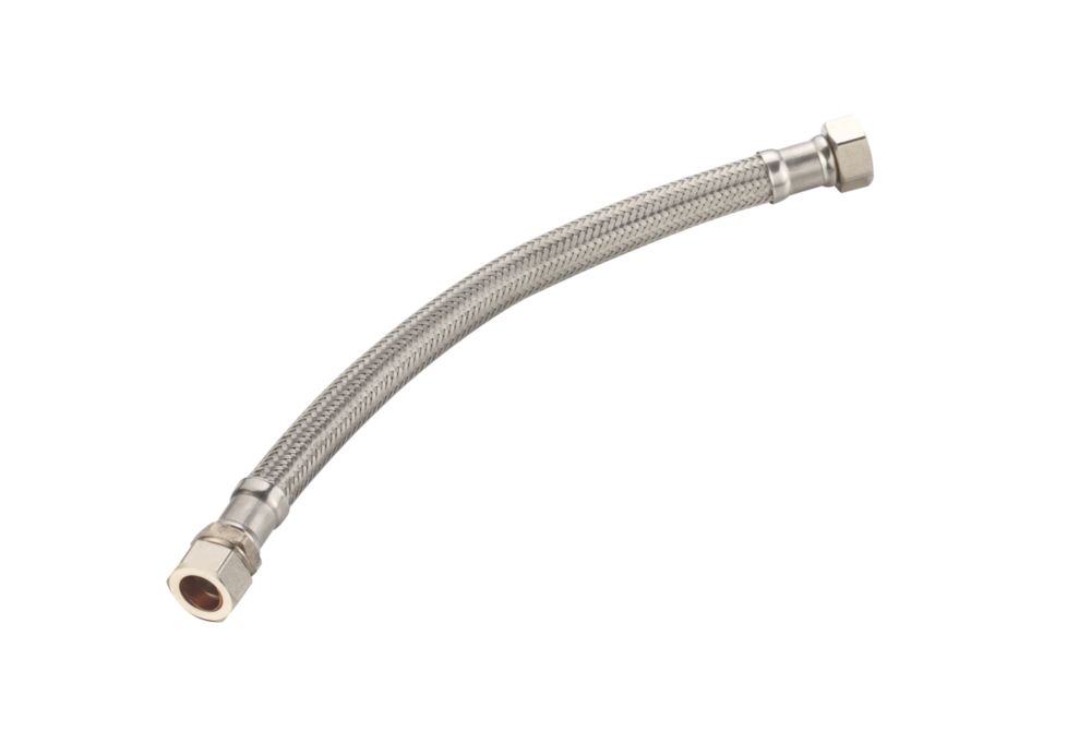 Image of Flexible Tap Connector 15mm x 1/2" x 900mm 