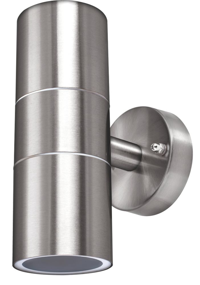 Image of Luceco LEXDSSUD-03 Outdoor Decorative External Wall Light Stainless Steel 