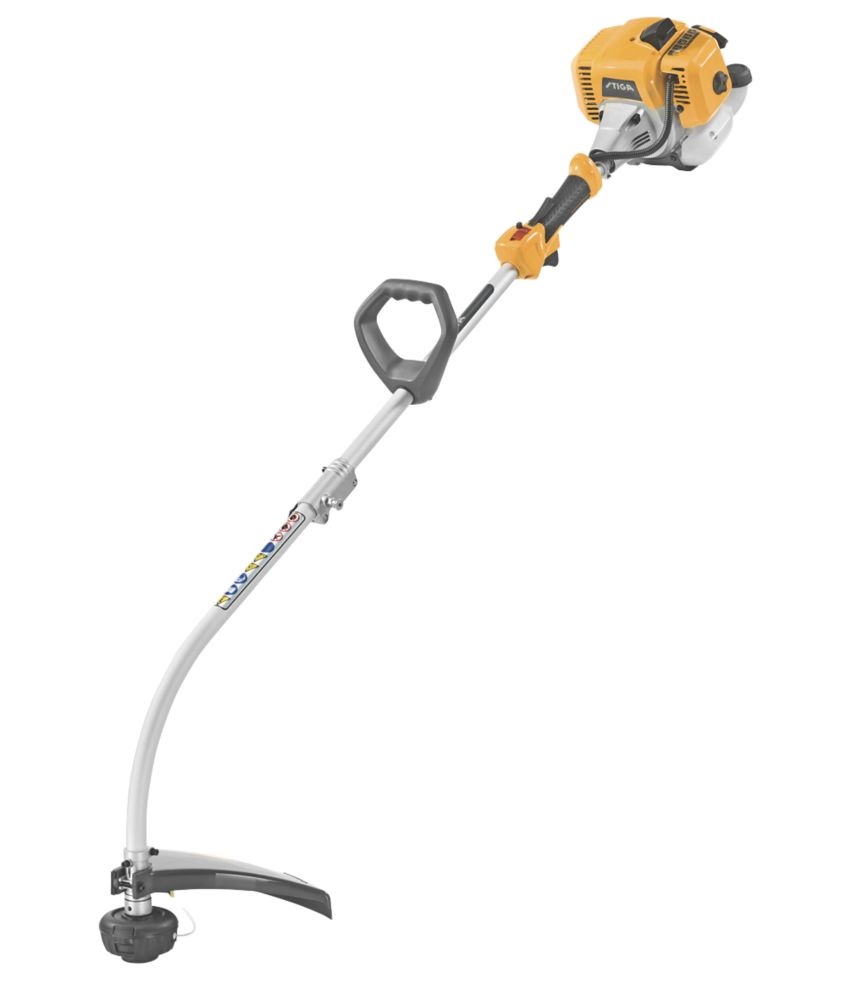 Image of Stiga GT 330 A 25.4cc Split Curved Shaft 2-Stroke Petrol Grass Trimmer 