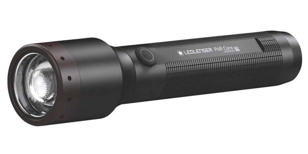 Image of LEDlenser P6R CORE Rechargeable LED Torch Black 900lm 