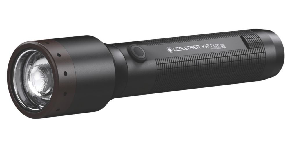 Image of LEDlenser P6R CORE Rechargeable LED Torch Black 900lm 