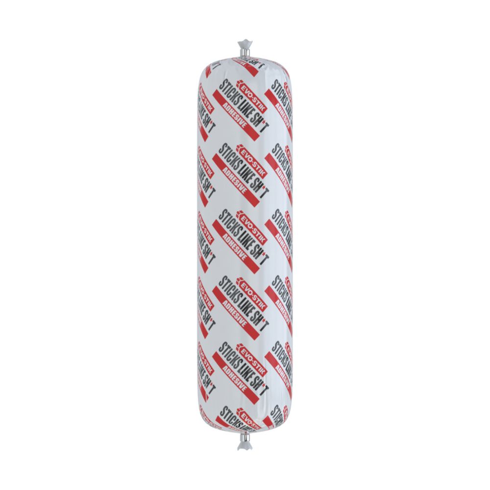 Image of Evo-Stik 'Sticks Like Sh*t' Solvent-Free Grab Adhesive White 400ml 