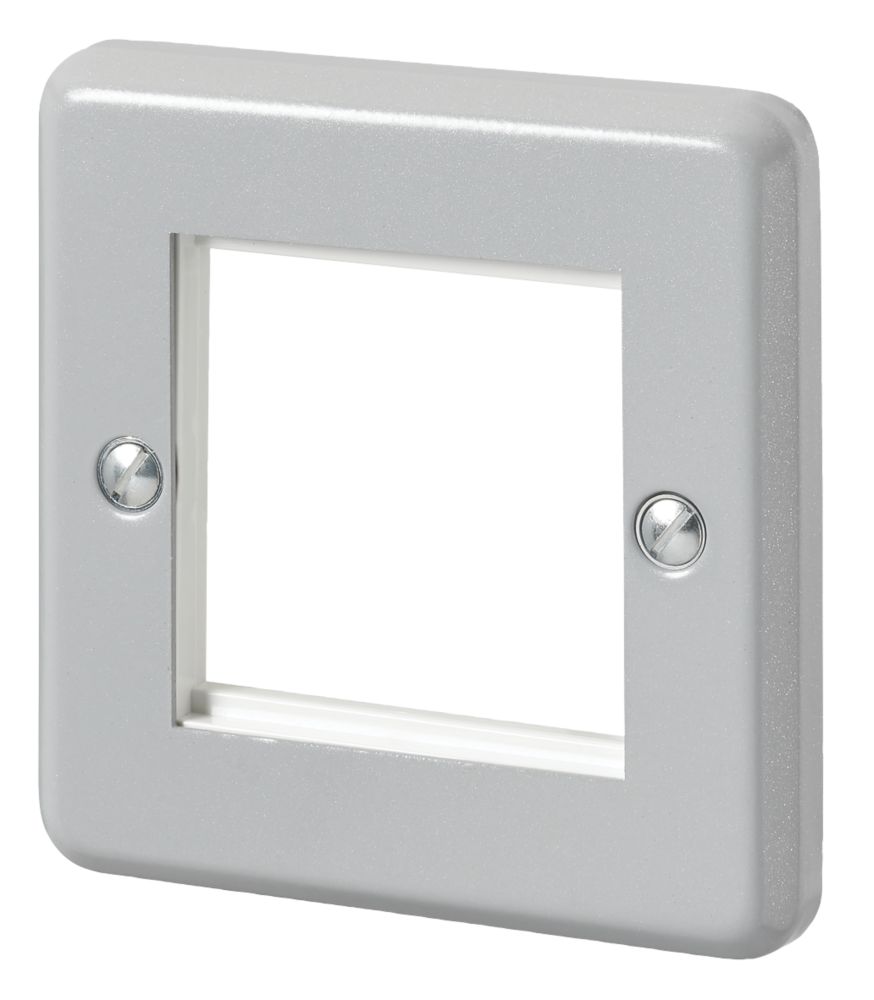 Image of MK 1-Module Modular Faceplate Aluminium 