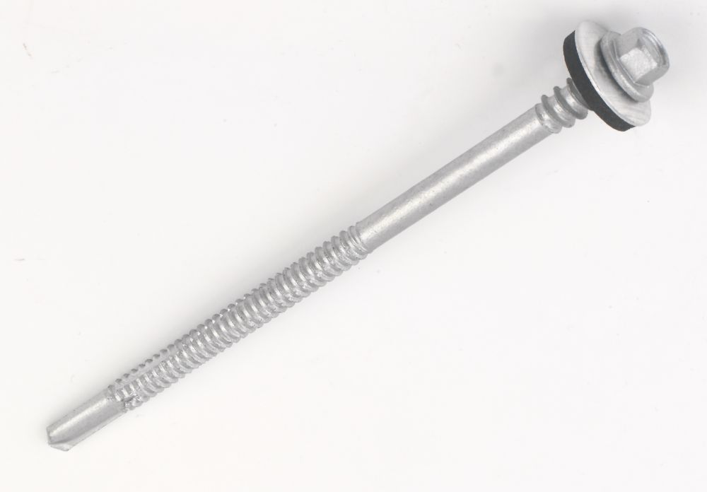 Image of Rawlplug Flange Self-Drilling Screws 7mm x 149mm 100 Pack 